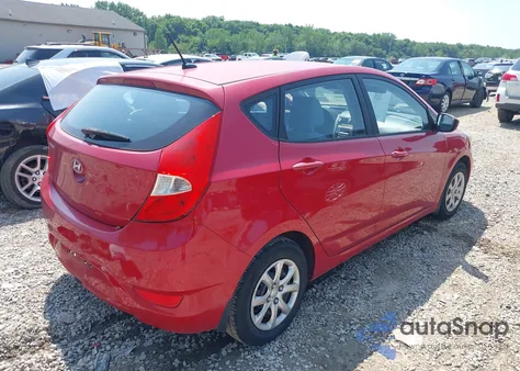 2014 Hyundai Accent Gs из США, поврежденный, VIN KMHCT5AE8EU183817